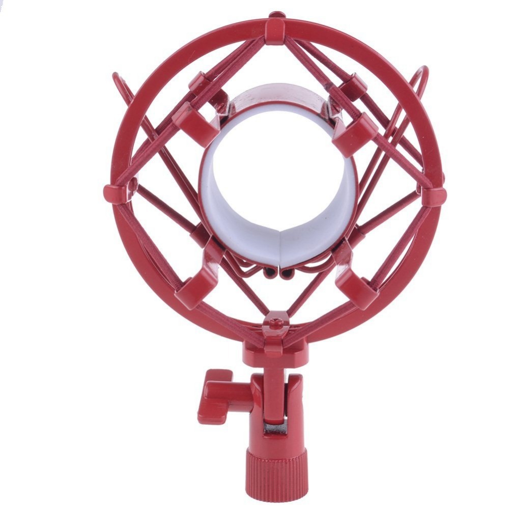   ũ ũ Ʈ Ȧ Ŭ     Isolationfor Ʃ ܵ ũ/Red Universal Microphone Shock Mount Holder Clip Anti Vibration Suspension High Iso